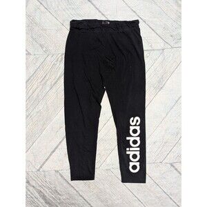 Adidas Large Black Full Length Leggings